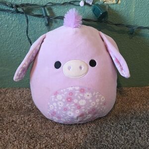 Pink Plush Pig Toy